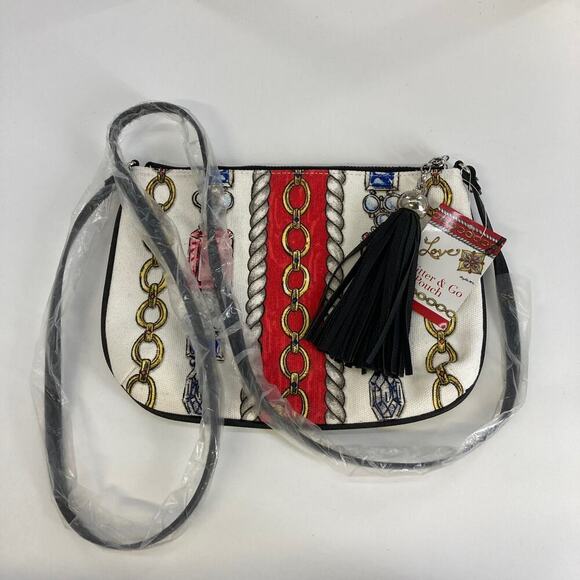 BRIGHTON GLITTER AND GO POUCH W CROSSBODY STRAP (NWT) - Picture 1 of 12